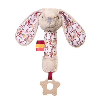 BabyOno Hračka pískací Zajíček Milly 0m+