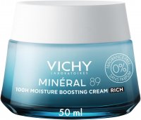 Vichy Mineral 89 100H Krém pro podporu hydratace s výživnou texturou 50 ml