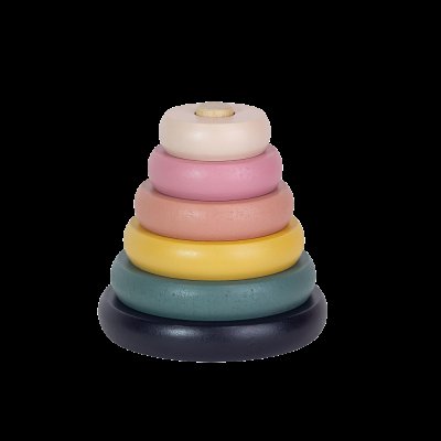 Petite&Mars Hračka dřevěná skládací - Orbit Wood of Mars 36m+