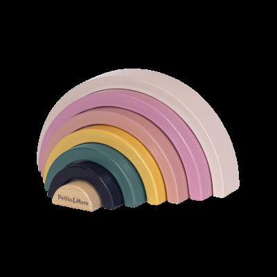 Petite&Mars Hračka dřevěná skládací - Stardust Wood of Mars