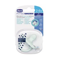 Chicco Dudlík Physio Luxe 2-6m green, 1 ks