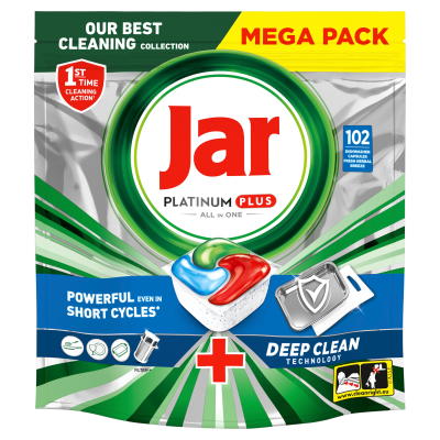 Jar Platinum Plus Deep Clean 102 kapslí