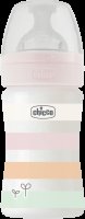 Chicco Láhev kojenecká Well-being silikon, děvče 150 ml Chicco Láhev kojenecká Well-being silikon, děvče 150 ml