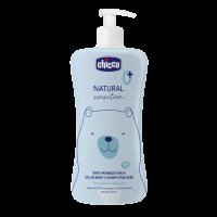 Chicco Natural Sensation Šampon na vlasy a tělo s aloe a heřmánkem 0m+, 500 ml