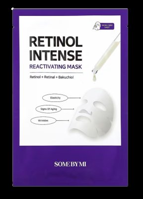 Some by mi Retinol Intense Reactivating mask, Plátýnková maska s retinolem