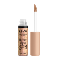 NYX Professional Makeup Butter Gloss bling lip gloss 01 Bring the Bling