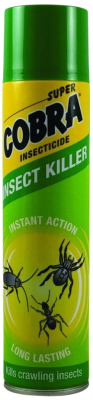 Super Cobra INSECT KILLER Přípravek na lezoucí hmyz 400 ml
