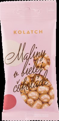Kolatch Dražé - Maliny v bílé čokoládě 35 g