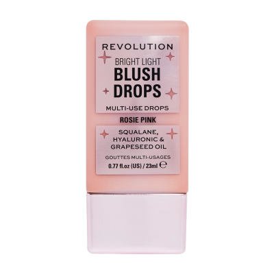 Revolution Bright Light Blush Drops Pink Rosie 23 ml