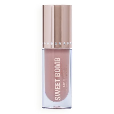 Revolution Sweet Bomb Lip Gloss Strawberry Swirl Pink lesk na rty 4.5 ml