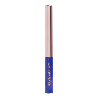 Revolution Super Flick Liquid Eyeliner Blue oční linka 2.4 ml