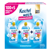 Kuschelweich Prací gel univerzal - Letní vánek 5,775 l