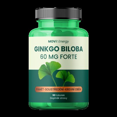 MOVit Energy MOVit Ginkgo Biloba 60 mg FORTE, 90 tobolek