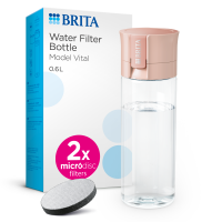 Brita Fill&Go Vital filtrační láhev na vodu broskvová, 0,6l 2024 Brita Fill&Go Vital filtrační láhev na vodu broskvová, 0,6l 2024