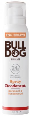 BULLDOG Bergamot & Sandalwood Spray Deodorant 125 ml