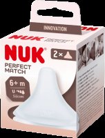 NUK Perfect Match savička Universal (6+ m.) 2 ks