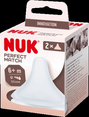 NUK Perfect Match savička Universal (6+ m.) 2 ks