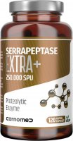 CARNOMED Serrapeptase EXTRA + 250.000SPU 120 kapslí CARNOMED Serrapeptase EXTRA + 250.000SPU 120 kapslí