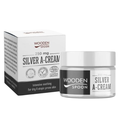 WOODENSPOON Intenzivní uklidňující krém s mikrostříbrem 50 ml