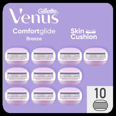 GILLETTE VENUS ComfortGlide Breeze hlavice holicího strojku 10 ks