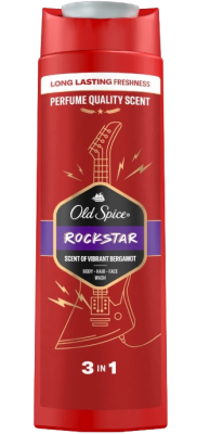 OLD SPICE Rockstar 3v1 Sprchový gel a šampon 400 ml