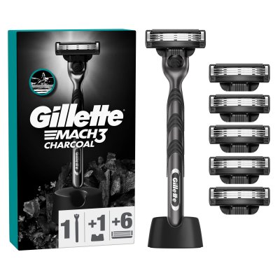 GILLETTE Gillette Mach3 Charcoal holicí strojek pro muže