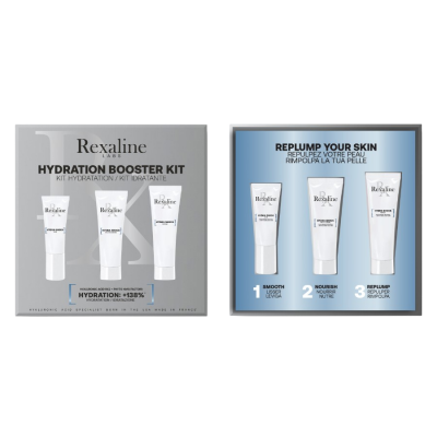 Rexaline Hydra Shock intenzivní hydratační krém na obličej 15 ml + Hydra Shock ultra hydratační krém na oči 5 ml + Hydra Shock intenzivní hydratační maska na obličej 25 ml