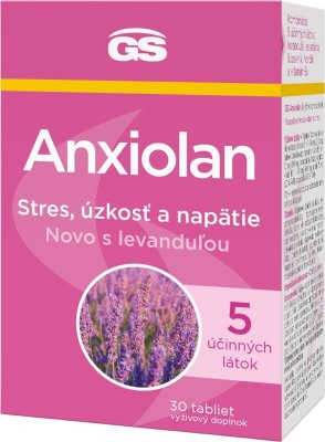 GS Anxiolan s levandulí tbl. 30
