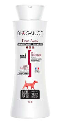 BIOGANCE šampon Fleas away dog - antiparazitní 250 ml