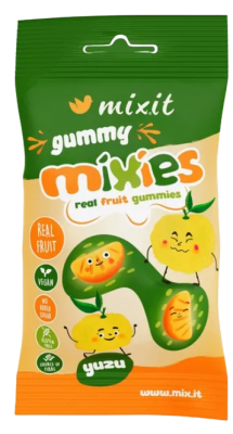 MIXIT Gummy Mixies Yuzu - přírodní želé bonbóny 35 g