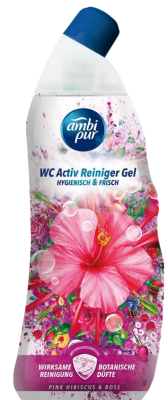 AMBIPUR WC gel Pink hibiscus&Rose 750 ml