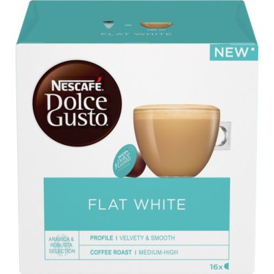 NESCAFÉ Dolce Gusto® Flat White kávové kapsle 16 ks