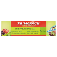 Primapack Zipper víceúčelové sáčky 1 l, 15 ks