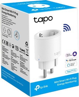 TP-LINK TAPO P115 Mini Smart WiFi Zásuvka s měřením spotřeby