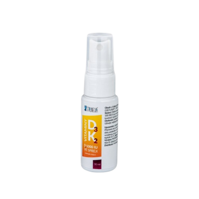 STRUNECKÁ Vitamin D3 1000 IU + K2 ve spreji 30 ml