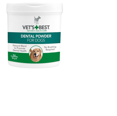 VET´S BEST Dentální pudr pro psy 90 g