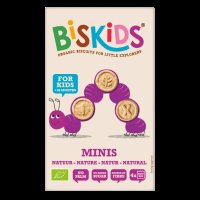 BELKORN BISkids BIO dětské celozrnné mini sušenky Natural bez přidaného cukru 120 g BELKORN BISkids BIO dětské celozrnné mini sušenky Natural bez přidaného cukru 120 g