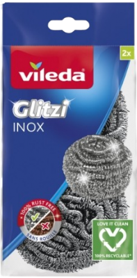 VILEDA Inox drátěnka 2 ks