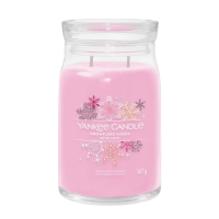 YANKEE CANDLE Signature sklo 2 knoty, Snowflake Kisses 567 g