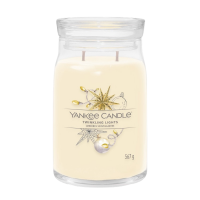 YANKEE CANDLE Signature sklo 2 knoty, Twinkling Lights 567 g