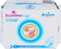 BIOINTIMO anion vložky Night 8 ks