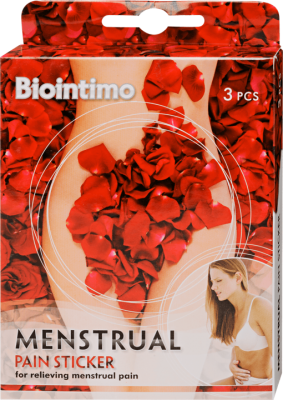 BIOINTIMO náplast proti bolesti při menstruaci 3 ks