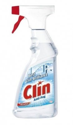 CLIN čistič na sklo Anti-fog 500 ml