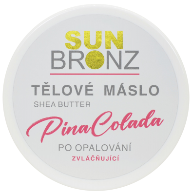 VIVACO Sun Bronz Tělové máslo po opalování pina colada 200 ml