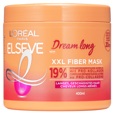 L'ORÉAL PARIS Elseve Dream Long XXL Fiber maska na vlasy 400 ml