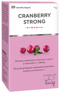 VITABALANS Cranberry strong 20 kapslí