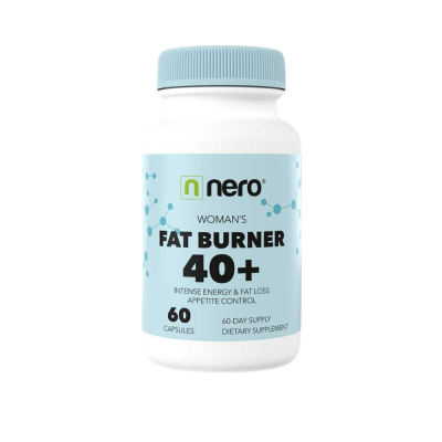 NERO FAT BURNER, Účinný spalovač tuků pro ženy 40+ 60 kapslí