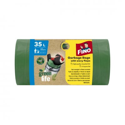 FINO LD Pytle Green Life Easy pack, 25 μm, 22 x 35 l