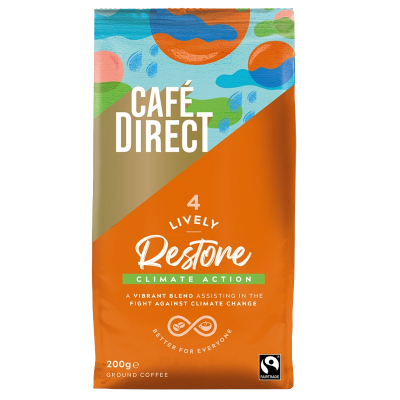 CAFÉDIRECT Lively mletá káva s tóny karamelu 200 g