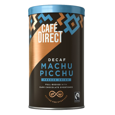 CAFÉDIRECT Machu Picchu instantní káva bez kofeinu 100 g